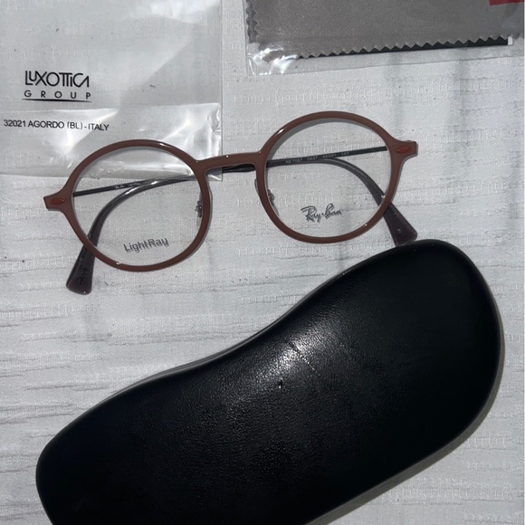 BRAND NEW PRESCRIPTION ROUND RAYBAN GLASSES LIGHTRAY - Picture 10 of 10
